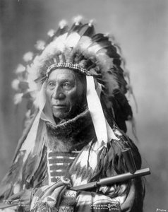 Oso Conquistador, Oglala Sioux, 1899 de Frank Albert Rinehart